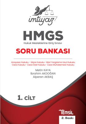 İMTİYAZ HMGS Soru Bankası 3 Cilt Metin Kaya