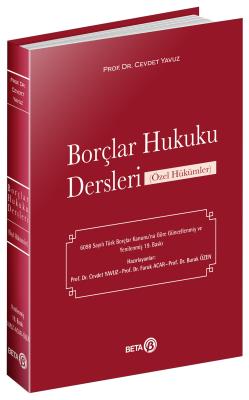 Borçlar Hukuku Dersleri (Özel Hükümler) Cevdet Yavuz