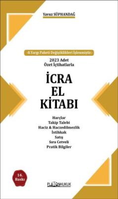 İcra El Kitabı Açıklamalı Ve 2023 Adet Özel İçtihatlarla Yavuz Süphand