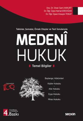 Medenî Hukuk Temel Bilgiler Doç. Dr. Sinan Sami Akkurt