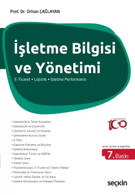 İşletme Bilgisi ve Yönetimi Orhan Küçük