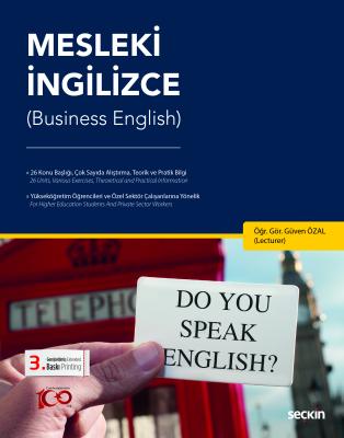 Mesleki İngilizce (Business English) Güven Özal