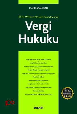 Vergi Hukuku (MYO) Prof. Dr. Murat Batı