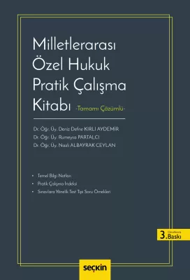 Milletlerarası Özel Hukuk Pratik Çalışma Kitabı Tamamı Çözümlü Deniz D