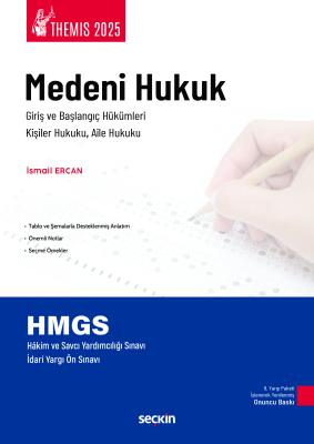 THEMIS – Medeni Hukuk I Konu Kitabı İsmail Ercan