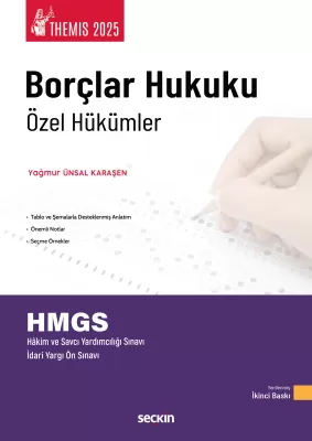 THEMIS – Borçlar Hukuku Özel Hükümler Konu Kitabı Yağmur Ünsal Karaşen