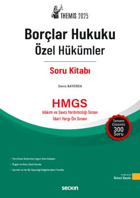 THEMIS –Borçlar Hukuku Özel Hükümler Soru Kitabı Deniz Bayeren