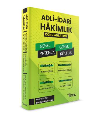 Adli - İdari Hâkimlik Genel Yetenek - Genel Kültür Konu Anlatımı Adem 