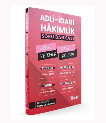 Adli-İdari Hâkimlik Genel Yetenek-Genel Kültür Soru Bankası Adem Çelik