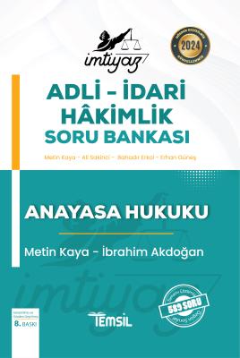 Anayasa Hukuku Soru Bankası Metin Kaya