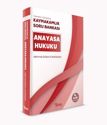 Anayasa Hukuku Kaymakamlık Soru Bankası Mehmet Bülent Kahraman