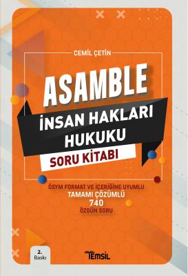 ASAMBLE İnsan Hakları Hukuku Soru Kitabı Cemil Çetin