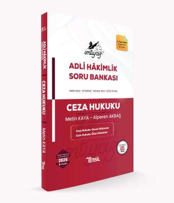 İMTİYAZ Ceza Hukuku (Genel Hükümler - Özel Hükümler) Soru Bankası Meti