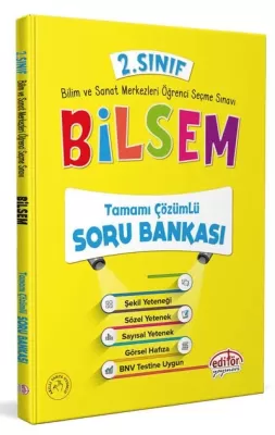 2. Sınıf Bilsem Çözümlü Soru Bankası Kolektif