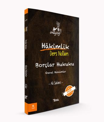 İMTİYAZ Borçlar Hukuku Genel Hükümler ALİ SAKİNCİ