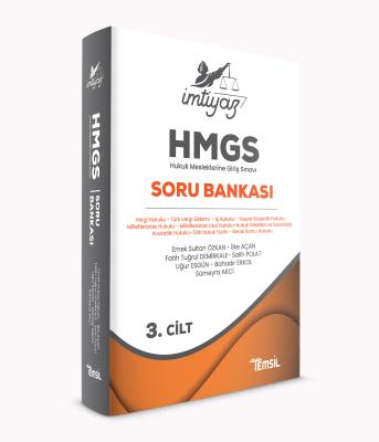 İMTİYAZ HMGS Soru Bankası 3. Cilt Emek Özkan