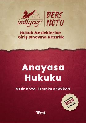 HMGS Anayasa Hukuku Ders Notları Metin Kaya