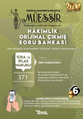 Müessir Adli-İdari Hâkimlik İcra ve İflas Soru Bankası Ebru Çorbacıoğl