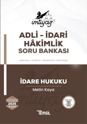 İMTİYAZ İdare Hukuku Soru Bankası Metin Kaya