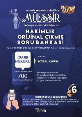 Müessir Adli-İdari Hakimlik İdare Hukuku Soru Bankası Soysal Aygün