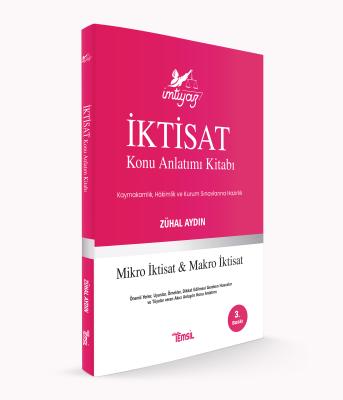 İMTİYAZ Mikro İktisat ve Makro İktisat Konu Anlatımı Kitabı
