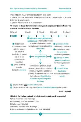 Türkiye'nin İdari Yapısı Çözümlü Soru Bankası Okan Arslan