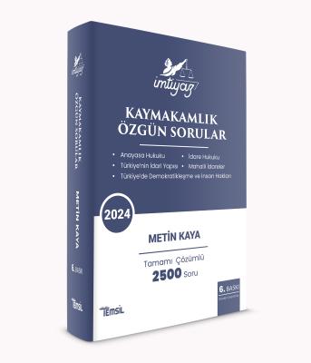 Kaymakamlık Özgün Sorular Metin Kaya