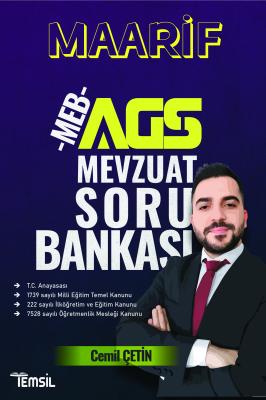 MAARİF MEB AGS Mevzuat Soru Bankası Cemil Çetin