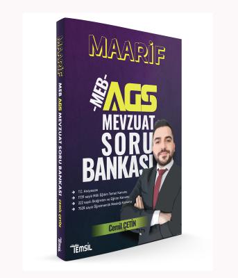 MAARİF MEB AGS Mevzuat Soru Bankası Cemil Çetin