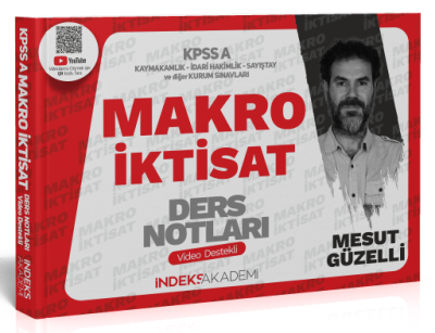 Akademi KPSS A Grubu Makro İktisat Video Ders Notları Mesut Güzelli