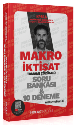 Akademi KPSS A Grubu Makro İktisat Soru Bankası ve 10 Deneme Çözümlü M