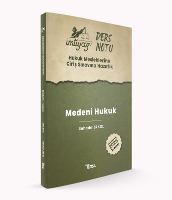 HMGS Medeni Hukuk Ders Notu Bahadır Erkol