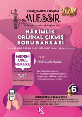 Müessir Adli-İdari Hâkimlik Medeni Usul Hukuk Soru Bankası Necip Özgür