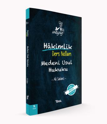 İMTİYAZ Medeni Usul Ders Notları ALİ SAKİNCİ