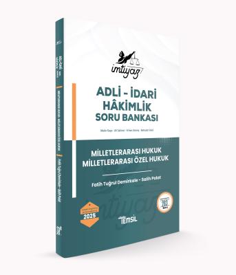 İMTİYAZ Milletlerarası Hukuk - Milletlerarası Özel Hukuk Soru Bankası 