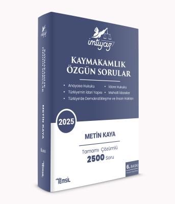 Kaymakamlık Özgün Sorular Metin Kaya