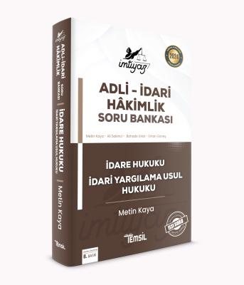 İdare Hukuku- İdari Yargılama Usul Hukuku Soru Bankası Metin Kaya