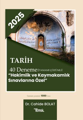 Tarih Tamamı Çözümlü 40 Deneme Cahide Bolat