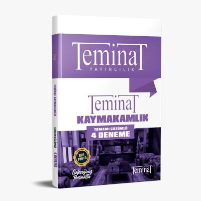 TEMİNAT KAYMAKAMLIK QR ÇÖZÜMLÜ 4 DENEME Komisyon