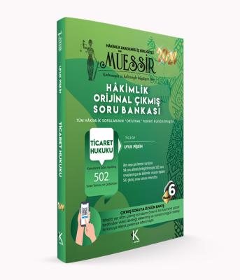 Müessir Adli-İdari Hâkimlik Ticaret Hukuku Soru Bankası Ufuk Pişkin