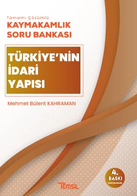 Kaymakamlık Soru Bankası Türkiye'nin İdari Yapısı Mehmet Bülent Kahram