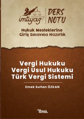 HMGS Vergi Hukuku- Vergi Usul Hukuku- Türk Vergi Sistemi Emek Özkan